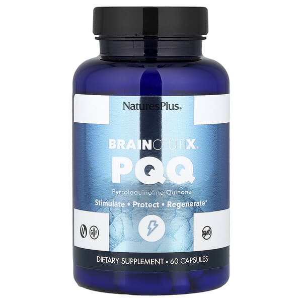 NaturesPlus BrainCeutix® PQQ, 20 mg, 60 Capsules
