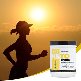 NaturesPlus, BHB Keto Living, Lemonade Berry, 7.4 oz (210 g)