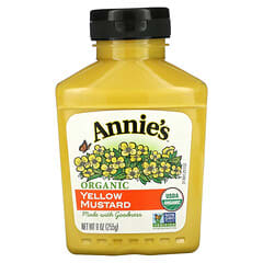 Annie's Naturals, Mostaza amarilla orgánica, 255 g (9 oz)