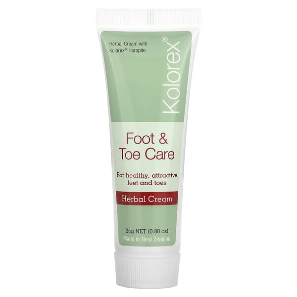 Kolorex, Foot &amp; Toe Care, Herbal Cream, 0.88 oz (25 g)