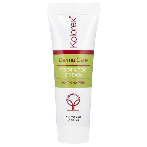 Kolorex, Derma Care, Foot &amp; Toe Cream, 0.88 oz (25 g)