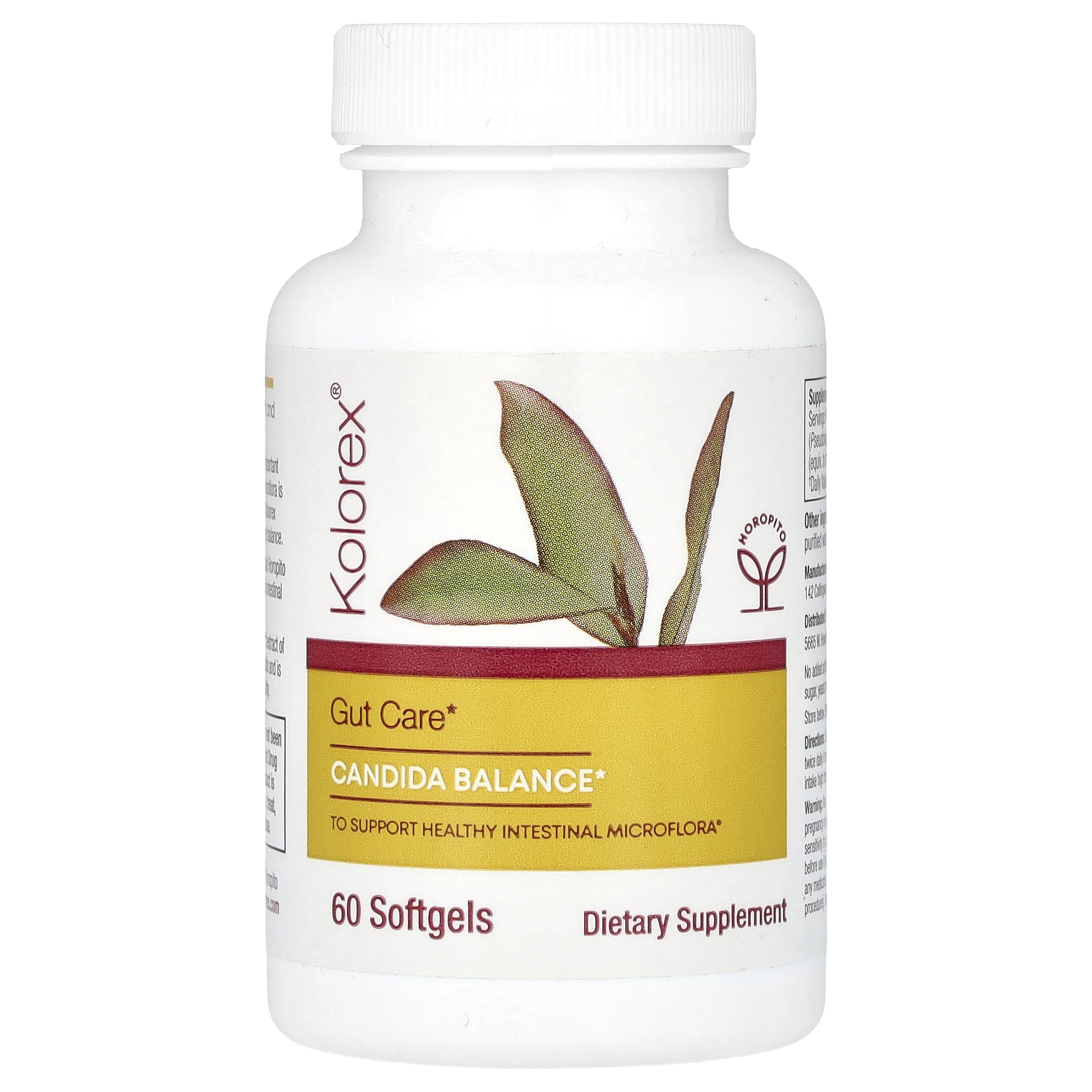 Gut Care, Candida Balance, 60 Softgels