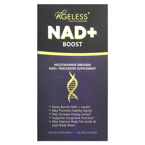 NAD+ Boost, 90 Veg Capsules