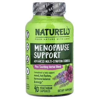 NATURELO, Menopause Support, 90 Vegetarian Capsules