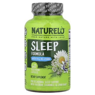 NATURELO, Sleep Formula , 60 Vegetarian Capsules