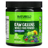 NATURELO, Raw Greens, Whole Food Powder, Wild Berry, 8.5 oz (240 g)