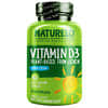 Vitamin D3, Plant-Based from Lichen, 62.5 mcg (2,500 IU), 180 Easy Swallow Capsules