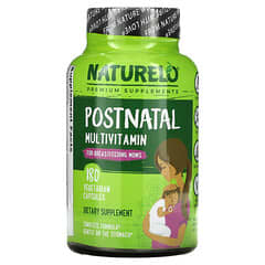 NATURELO, Postnatal Multivitamin for Breastfeeding Moms, 180 Vegetarian Capsules