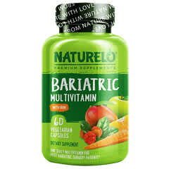 ناتوريلو‏, متعدد الفيتامينات متناسب مع السمنة معزز بالحديد، 60 كبسولة نباتية