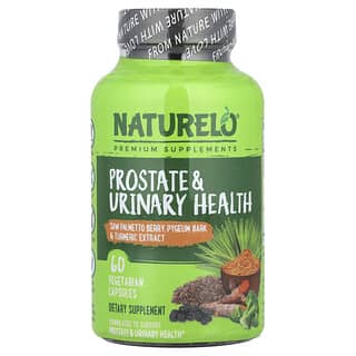 NATURELO, Sănătatea prostatei și urinare, 60 de capsule vegetariene