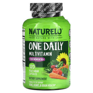 NATURELO, One Daily Multivitamin For Women 50+, 120 Vegetarian Capsules