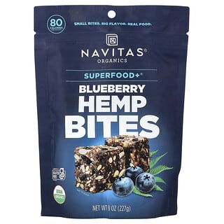 Navitas Organics, 有機能量零食，藍莓火麻，8 盎司（227 克）