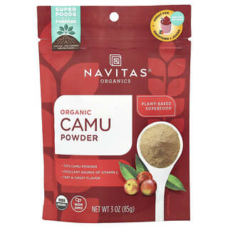 Navitas Organics, Camu-Camu em Pó, 85 g (3 oz)