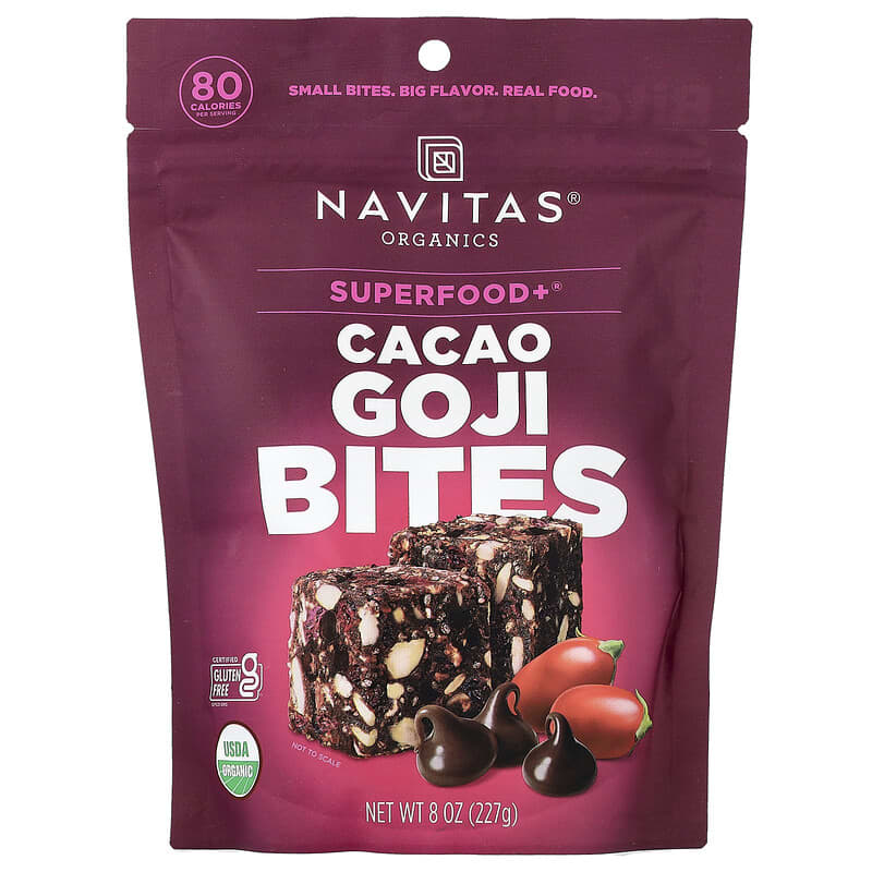 Superfood+®, Cacao Goji Bites, 8 oz (227 g)