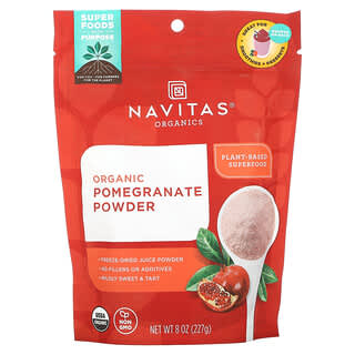 Navitas Organics, Organic Pomegranate Powder, 8 oz (227 g)