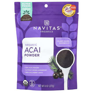 Navitas Organics, Bio-Açaí-Pulver, 227 g (8 oz.)