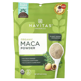 Navitas Organics, Maca em Pó Orgânica, 454 g (16 oz)