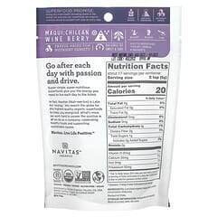 Navitas Organics, Organic Maqui Powder, Tart Berry, 3 oz (85 g)