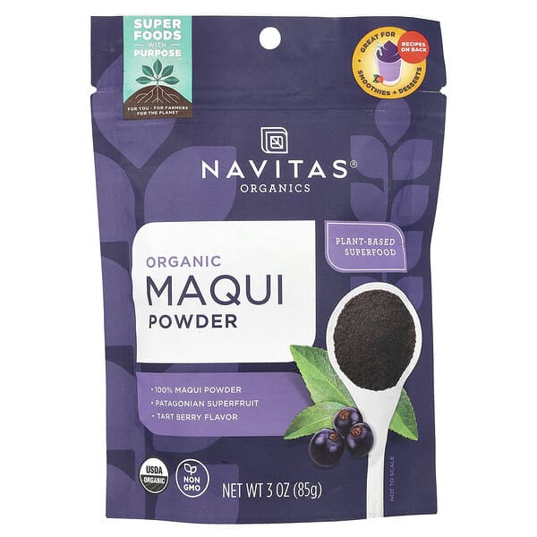 Organic Maqui Powder, 3 oz (85 g)