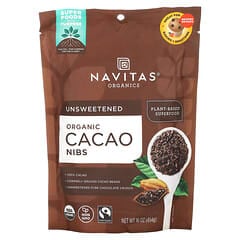Navitas Organics, オーガニック、カカオニブ、454g（16オンス）