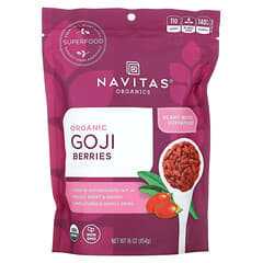 Navitas Organics, Organic Goji Berries, Bio-Goji-Beeren, 454 g (16 oz.)