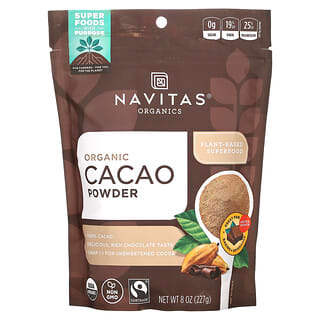 Navitas Organics, 有機可可粉，8 盎司（227 克）