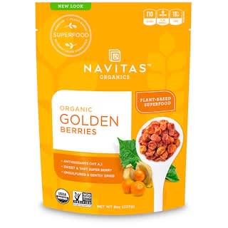 Navitas Organics, Органический сушеный физалис, 227 г (8 унций)