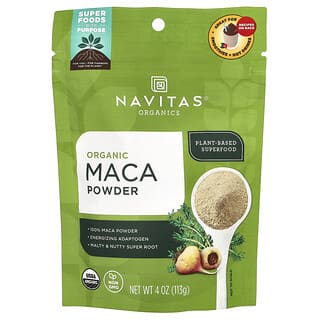Navitas Organics‏, אבקת מאקה אורגנית, 113 גרם (4 אונקיות)