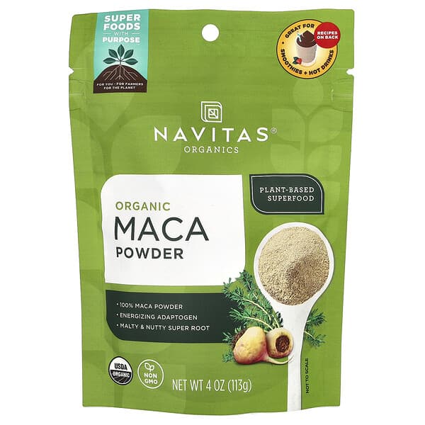 Navitas Organics, Organic Maca Powder, 4 oz (113 g)