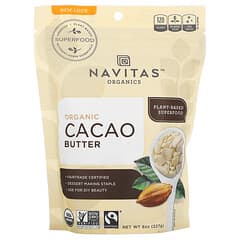 Navitas Organics, Organic Cacao Butter, 8 oz (227 g)