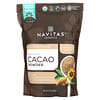 Organic Cacao Powder, Unsweetened, 24 oz (680 g)