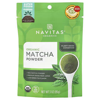 Navitas Organics, Té matcha orgánico en polvo, 3 oz (85 g)