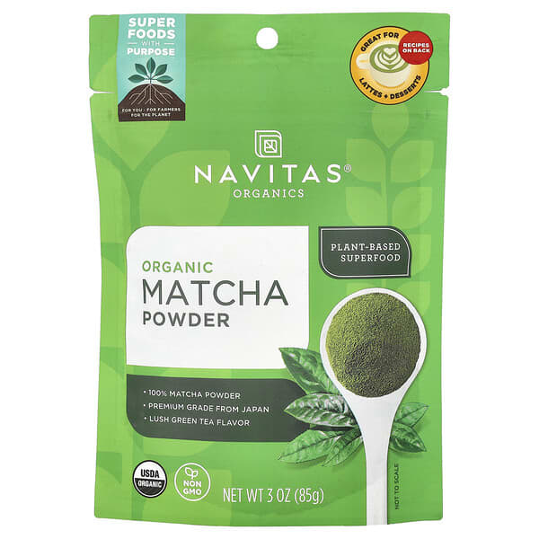 Navitas Organics, 有機抹茶粉，3 盎司（85 克）