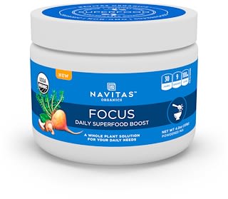Navitas Organics, Focus, Daily Superfood Boost, 4.2 oz (120 g)