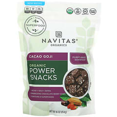 Navitas Organics, Bocadillo energético orgánico, Goji de cacao, 454 g (16 oz)