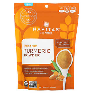 Navitas Organics, Organic Turmeric Powder, 8 oz (227 g)