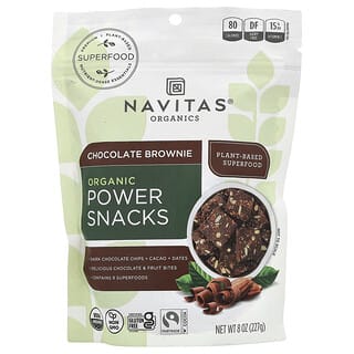 Navitas Organics, Bocadillos energéticos orgánicos, Chocolate y cacao, 227 g (8 oz)