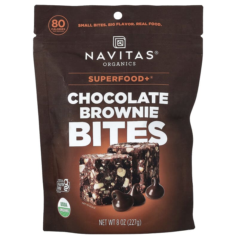 Superfood+®（スーパーフード＋）、チョコレートブラウニーバイツ、227g