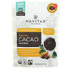 Organic Cacao Wafers, Unsweetened, 8 oz (227 g)