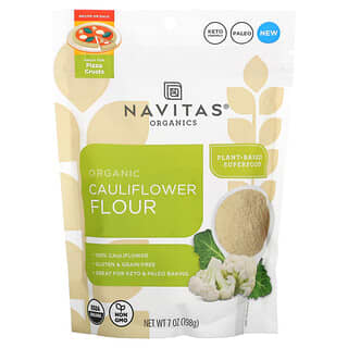 Navitas Organics, Farinha de Couve-Flor Orgânica, 198 g (7 oz)