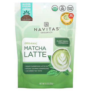 Navitas Organics, オーガニック抹茶ラテ、315g（11.1オンス）