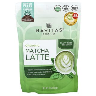 Navitas Organics, Biologische Matcha Latte, 11.1 oz (315 g)