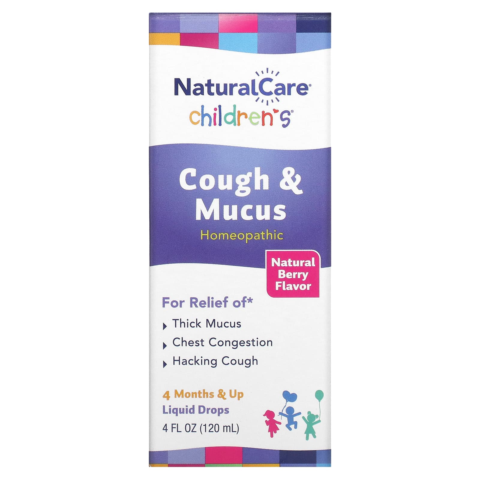 Natrabio Children S チルドレンズ Cough Mucus アルコールフリー おいしい天然ベリー味 生後4か