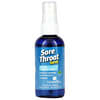Spray contre les gorges douloureuses, soulagement temporaire, 120 ml (4 oz)