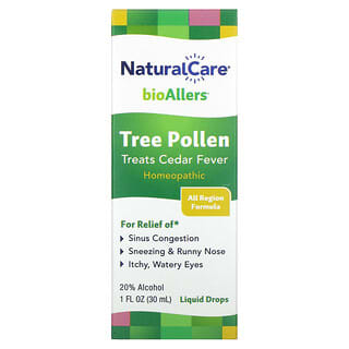 NaturalCare, bioAllers, Traitement antiallergique, Pollen d'arbre, 30 ml