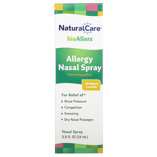 NaturalCare, BioAllers, назальный спрей против аллергии, 24 мл (0,8 жидк. унции)