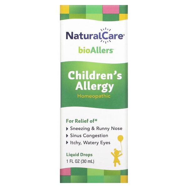 NaturalCare, bioAllers（バイオアラーズ）、Children's Allergy、30ml（1液量オンス）