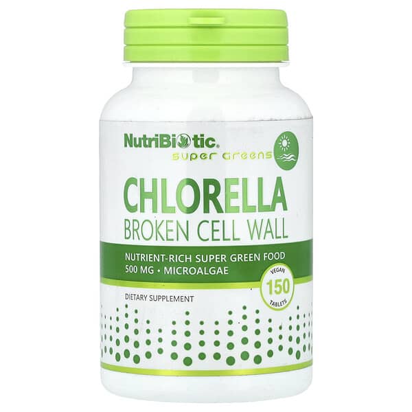 Super Greens, Chlorella, 150 Vegan Tablets (500 mg per Tablet)