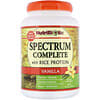 Spectrum Complete with Rice Protein, Vanilla, 1.03 lbs (468 g)