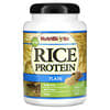 NutriBiotic, Rohes Reisprotein, Geschmacksneutral, 600 g